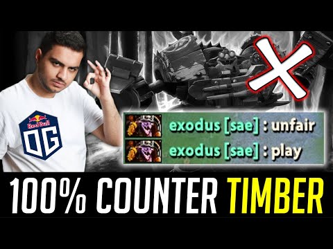 Never pick TIMBERSAW against OG.ATF - 100% DESTROYED DOTA 2