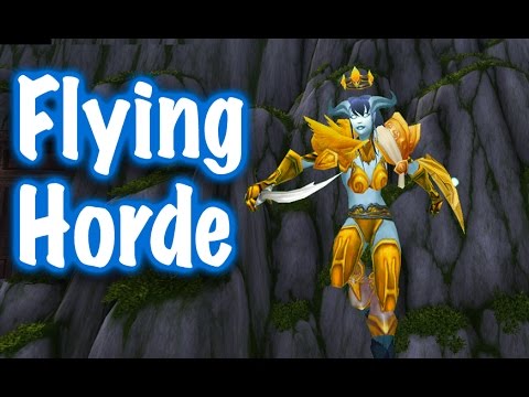 Jessiehealz - How to Fly Without a Mount [PvP] (World of Warcraft)