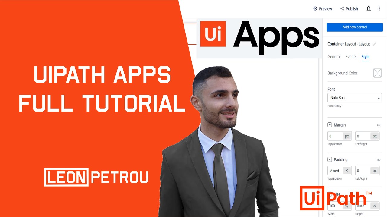 UiPath Apps Full Tutorial | Building a Currency Converter App