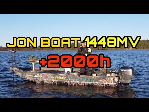 Jon boat 1448mv vene- speksit & +2000h käyttökokemus