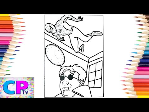 Spiderman vs Dr Octopus Coloring Pages/Spiderman is on the Ceiling/Tobu - Candyland [NCS Release]