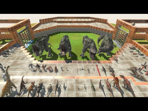 4 PuruRex VS Each Faction [The Raptor Boi Request]- Animal Revolt Battle Simulator ARBS