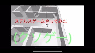 適当にステルスゲーム(クソゲー)やってみた