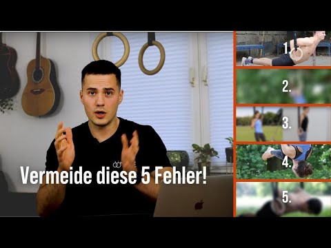 Top 5 Calisthenics Anfänger Fehler!