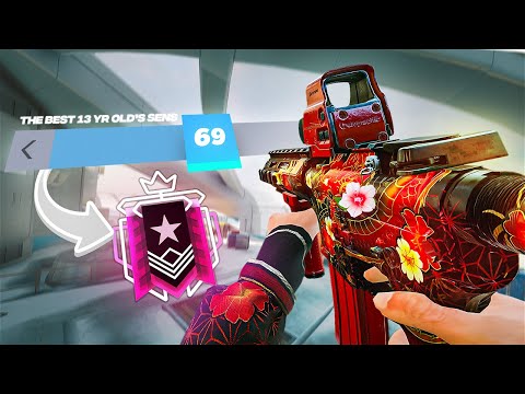 THE #1 BEST 15 Y/O PC CHAMPION + NO RECOIL SETTINGS & SENSETIVITY - Rainbow Six Siege X