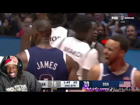 CAPTAIN LeMERICA WE NEED YOU‼️[TEAM USA 🇺🇸 vs South Sudan🇸🇸 Full Game Highlights]