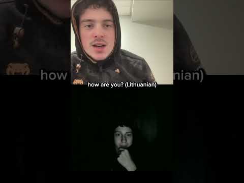 Surprised Him When I Spoke Lithuanian 😅🇱🇹