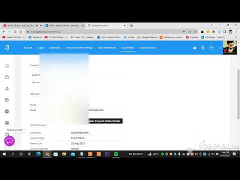 how to add a DEBIT or CREDIT card info to your MUSIC GATEWAY account?
