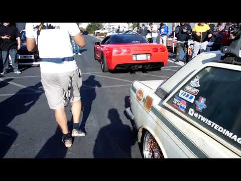 Datsun 510 with rotary THE MF GARAGE