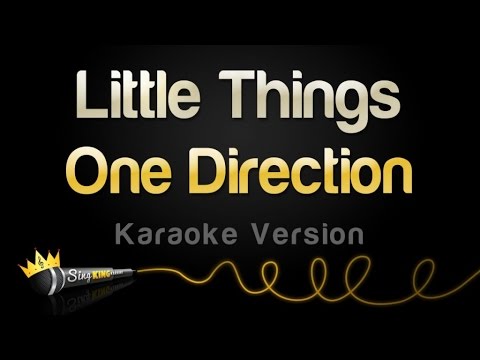 One Direction - Little Things (Karaoke Version)