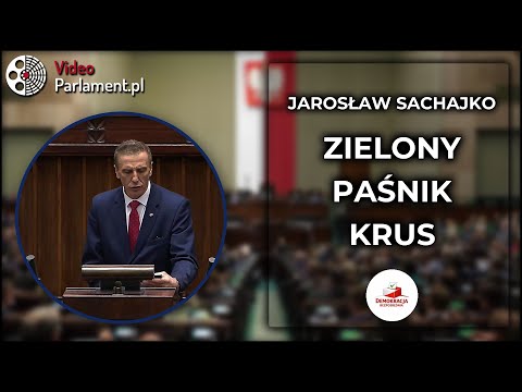 Jarosław Sachajko: PSL zamienił KRUS w zielony paśnik