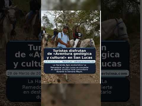 Turistas disfrutan de «Aventura geológica y cultural» en San Lucas