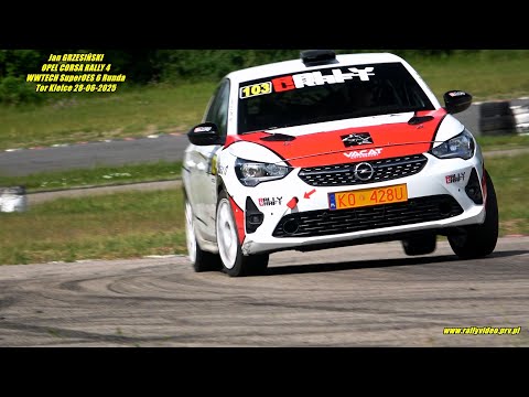 Jan GRZESIŃSKI - OPEL CORSA RALLY4 - WWTECH SuperOES 6 Runda Tor Kielce 28-06-2025