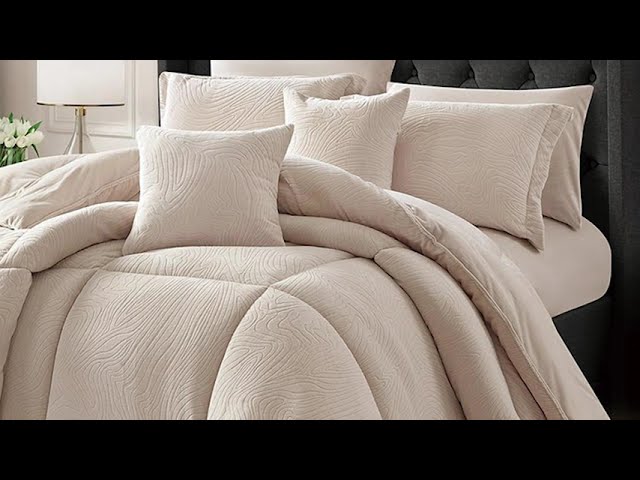 طقم لحاف وود غرين MMN | شتوي مزدوج | 8قطع | لون رم...