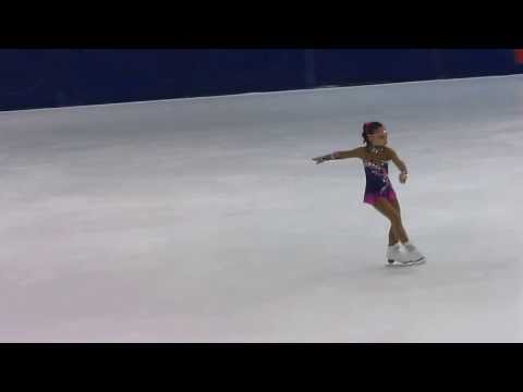 2014 Santa Claus Cup Ladies Short Bp Gyakorló Gál Zoé FS