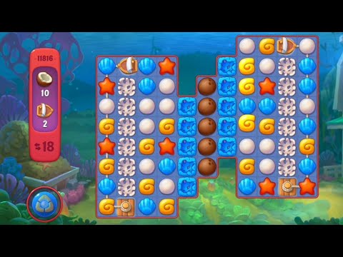 Fishdom 11816 Hard Level - NO 💣🧨💥