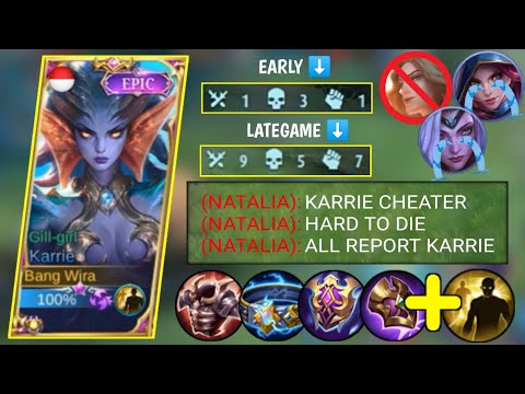 EPIC COMEBACK KARRIE TANK NEW PATCH! KARRIE BEST BUILD 2021 - KARRIE GAMEPLAY 2021
