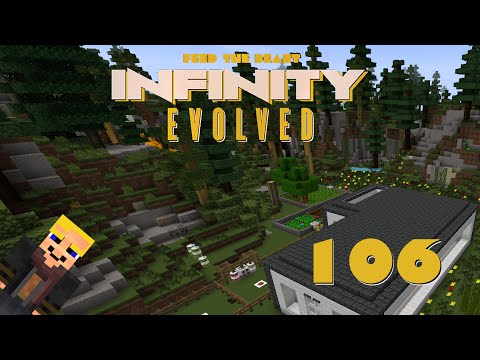 Minecraft - FTB Infinity #106 - Vorbereitung für den IC² Raum. [Deutsch | HD]