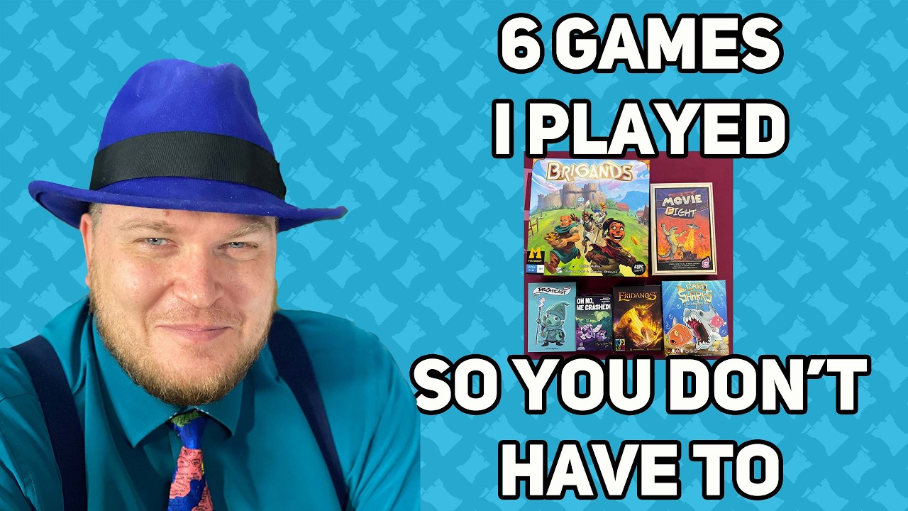 6 Games I Played So You Don’t Have To - with Tom Vasel