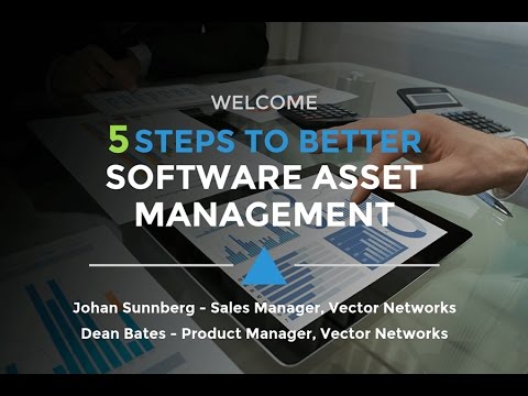 Webinar - 5 steps to better Software Asset Management