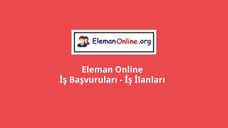 Emekli iş ilanları - elemanonline.org