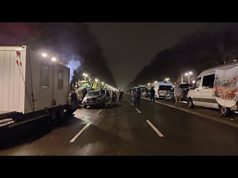 15.01.2024 - Live HD (☁️ 2 Grad) - 8. Tag - Finale Bauernprotest in Berlin 2024