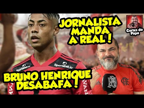 BRUNO HENRIQUE DESABAFA | JORNALISTA CHUTA O BALDE E MANDA A REAL! - CORTES DO PAPA