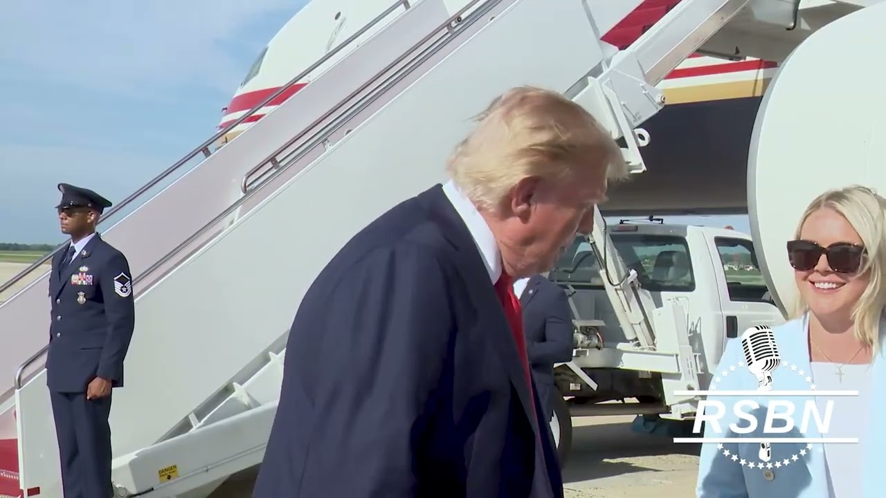 FULL EVENT: President Trump Speaks to Press Before Flight to Massive Myrtle Beach Rally - 08/21/26