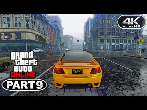 GTA Online 4K Gameplay Walkthrough Part 9 - No Commentary