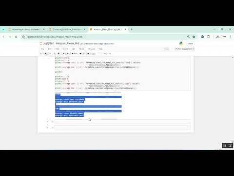 Amazon Mid Price Prediction in Python Projects