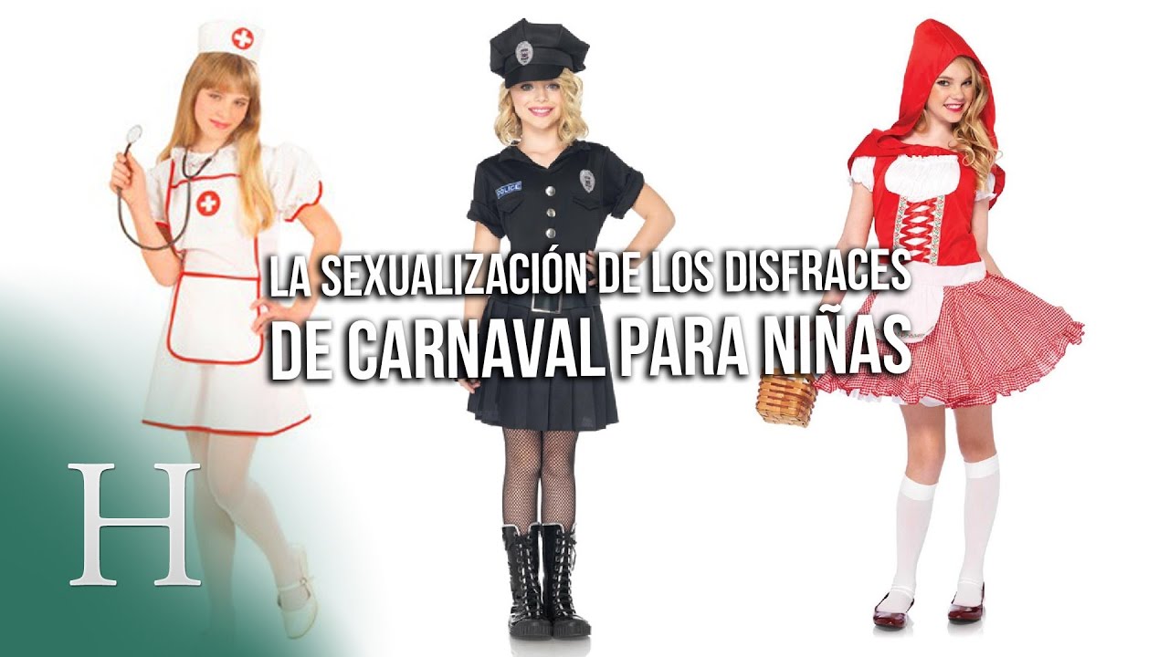 La sexualización de los disfraces para niñas en carnaval