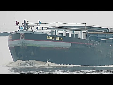 GMS ROLF HEIN DF3745 MMSI 211536840 Emden riverbarge inland cargo ship Binnenschiff