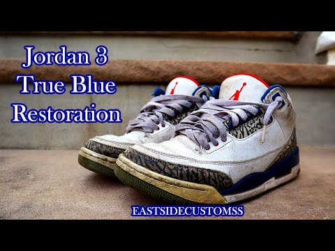 True Blue 3s 2016 Jordan restoration | Worst pair I have ever held! #ESC