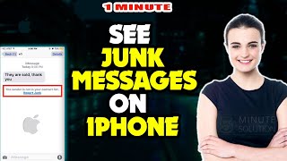 How to see junk messages on iphone 2024 || [ Easy Solution ]