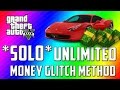 GTA 5 Online SOLO UNLIMITED MONEY METHOD 1 34 1 29 GTA V PS4 Xbox One PS3 Xbox 360 PC