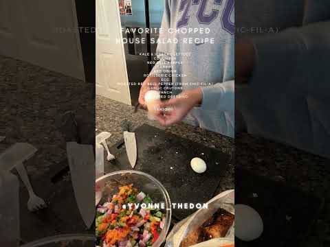 Favorite Chopped House Salad Recipe