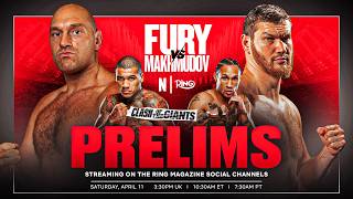 Tyson Fury vs Arslanbek Makhmudov | PRELIM FIGHTS