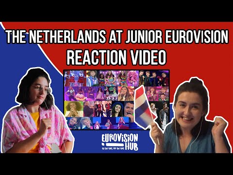 The Netherlands at Junior Eurovision (Reaction Video) | Eurovision Hub