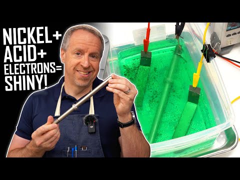 Nickel Electroplating in the Home Shop - A Shocking Way to Prevent Rust!