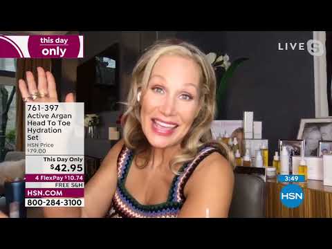 Active Argan Head To Toe Hydration Set