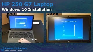 HP 250 G7 Laptop | Windows 10 Installation (mit USB-Bootstick)