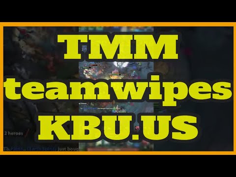 TMM teamwipes KBU.US #dota2 #dota2highlights