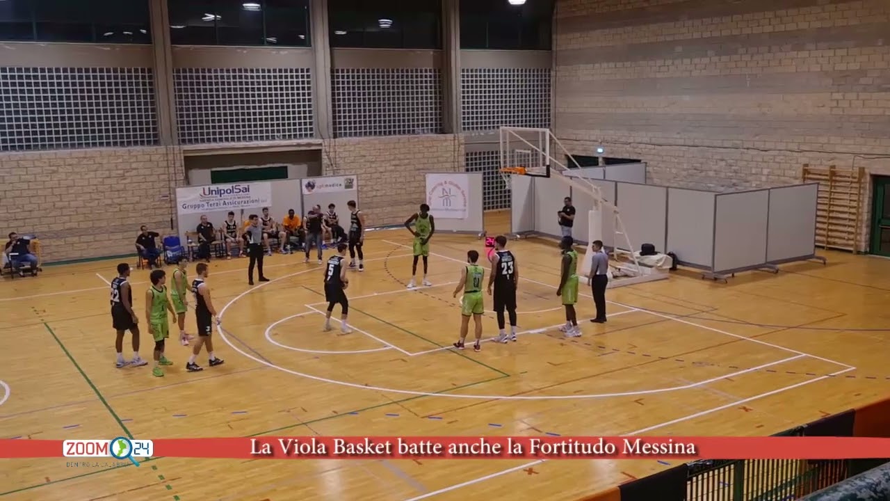 La Viola Basket batte anche la Fortitudo Messina ed è prima in classifica (VIDEO)