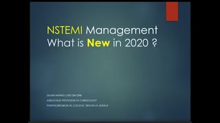 NSTEMI management: What is new in 2020?