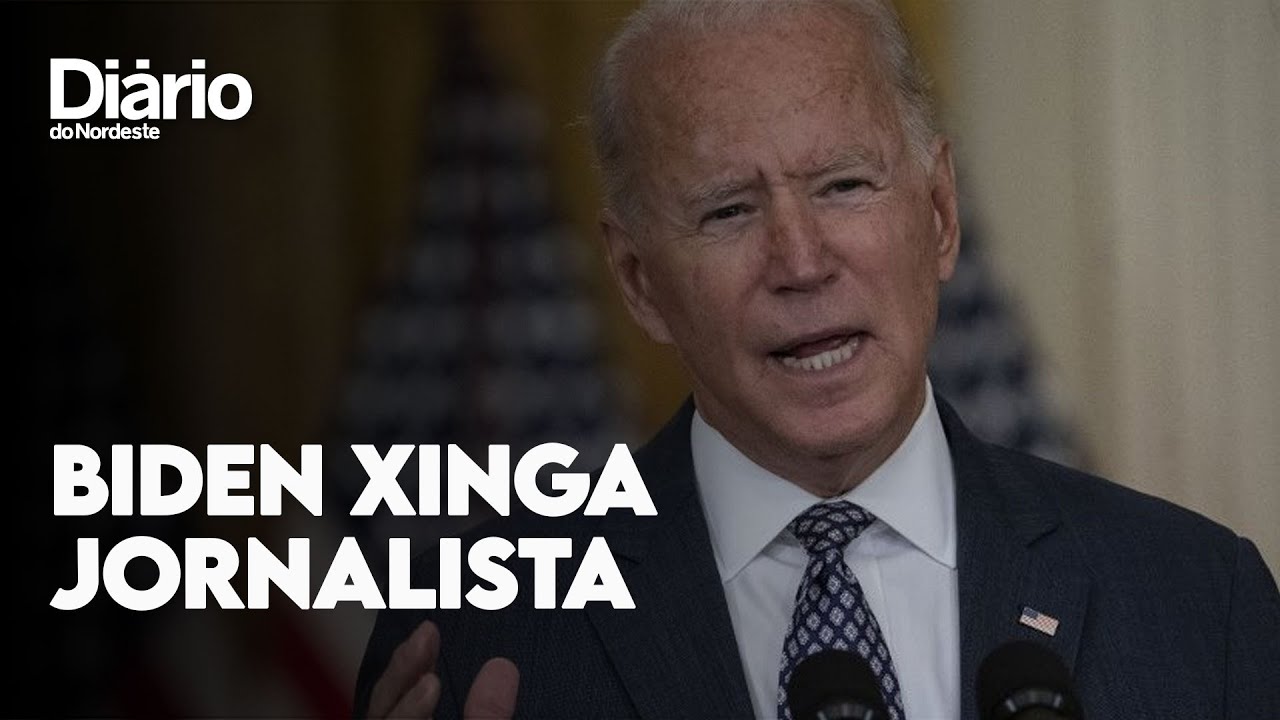 Imagem da notícia: Joe Biden ofende repórter sem saber que microfone estava ligado; veja vídeo