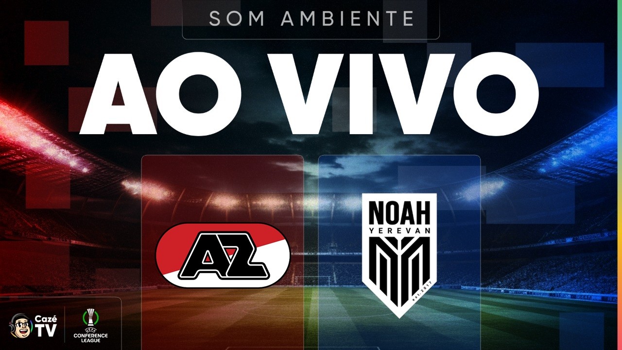 AO VIVO (SOM AMBIENTE): AZ ALKMAAR X NOAH | CONFERENCE LEAGUE 25/26 | PLAYOFFS DAS OITAVAS DE FINAL