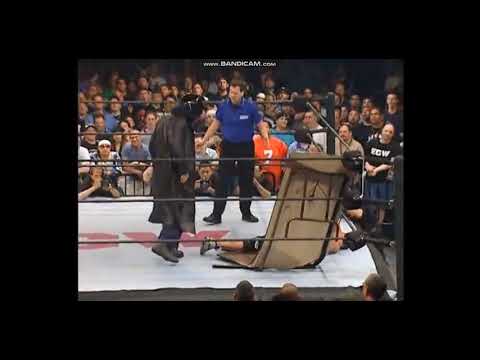 Edge spears John Cena through table