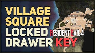Village Square Locked Drawer Key Resident Evil 4 Remake