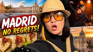 My No Return Ticket Journey in Madrid Spain 🇪🇸 | Food, Flamenco &amp;amp; Hidden Gems| Top places to visit