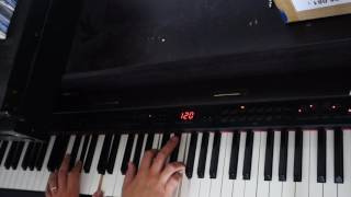 Tutoriel piano - Serge Gainsbourg, Dépression au dessus du jardin